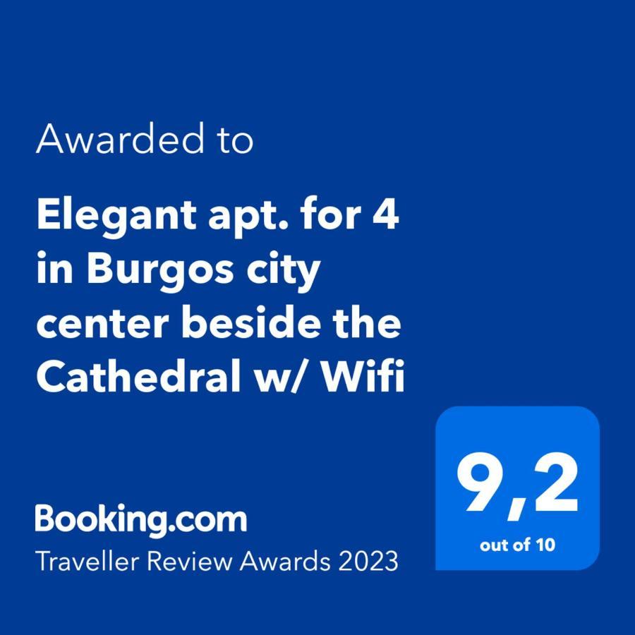 La Catedral Vut - Apt Para 4 Con Wifi En El Centro De Burgos Exterior photo